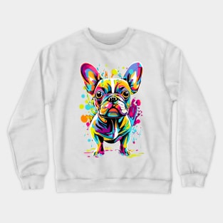 French Bulldog Colourful - Cute French Bulldog Breed Crewneck Sweatshirt